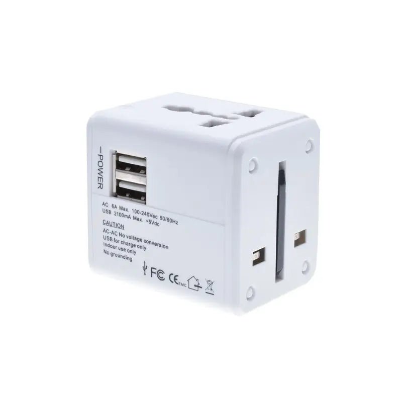 Adaptador universal con puerto USB