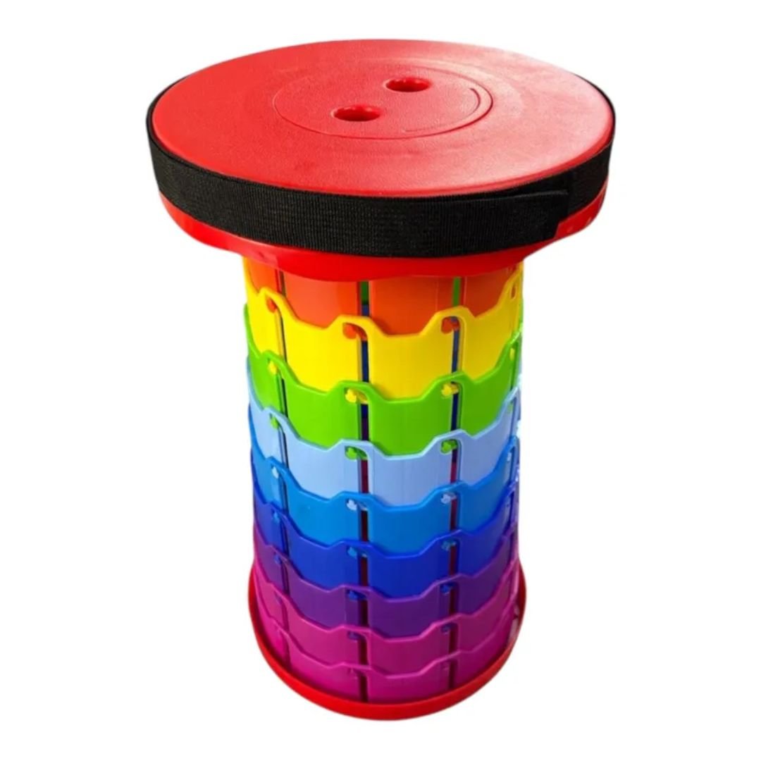 Banco Plegable Plegable Extensible Multicolor - PREVENTA