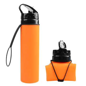 Botella Plegable de Silicona con Pico