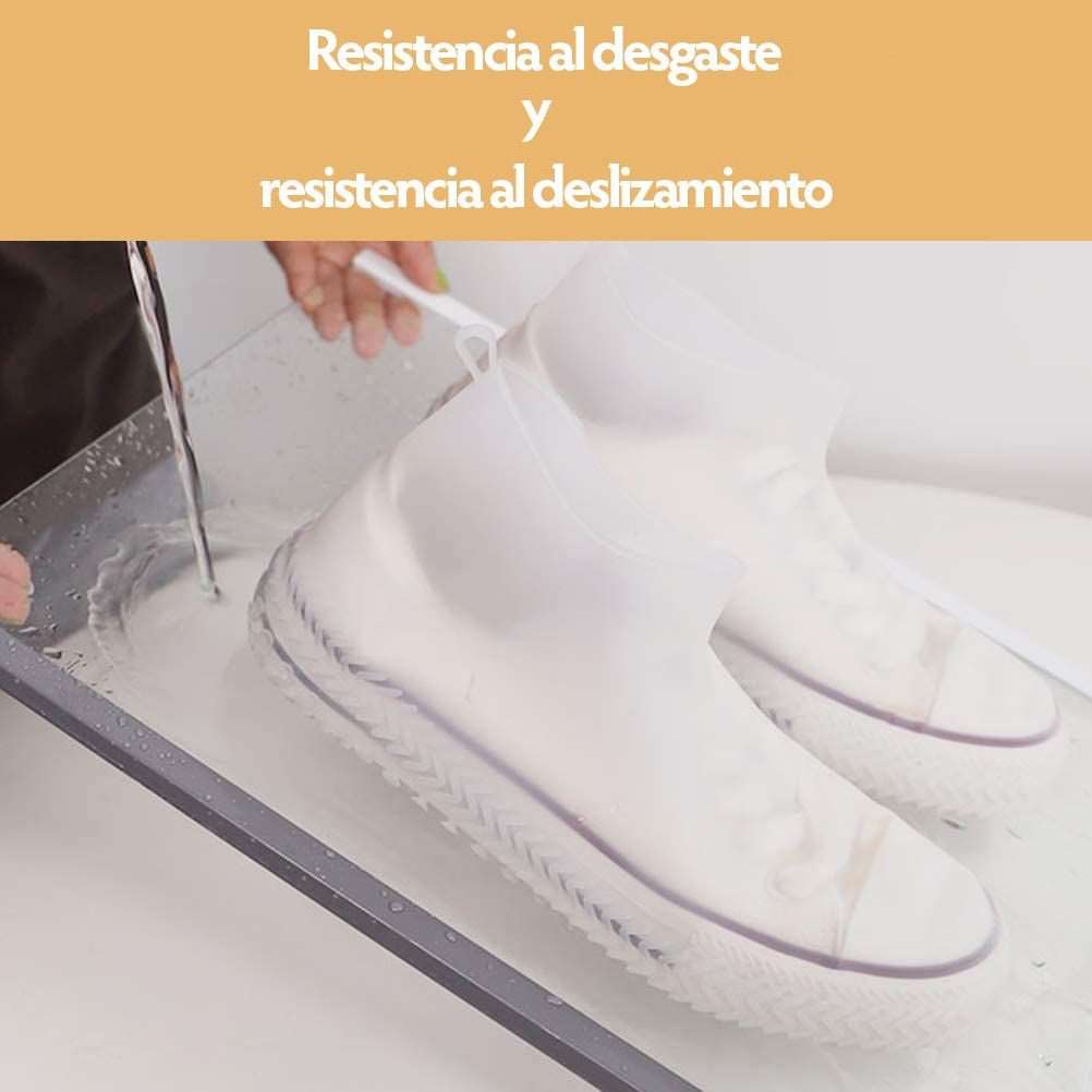 Cubre Zapatos Galocha Impermeables de Silicona