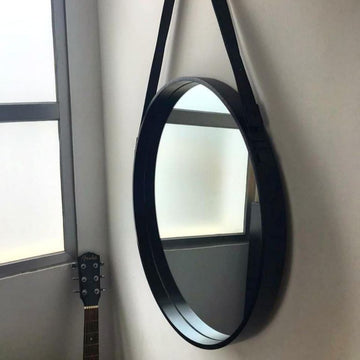 Espejo Colgante Full Black