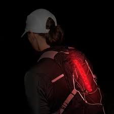 Identificador LED de seguridad para mochilas o pulsera