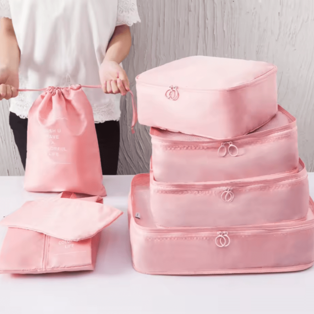 Kit Organizador de ropa y equipaje 7 piezas
