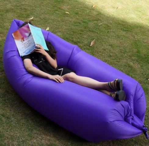 Lazy Bag Puff De Playa Reposera No Requiere Inflador