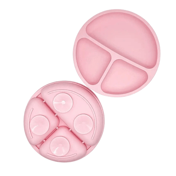 Plato Infantil de Silicona con Ventosas