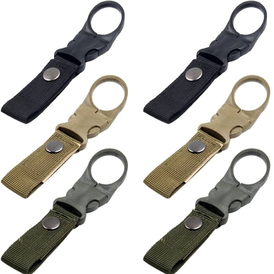 Hebilla táctica con clip gancho multiuso- PREVENTA