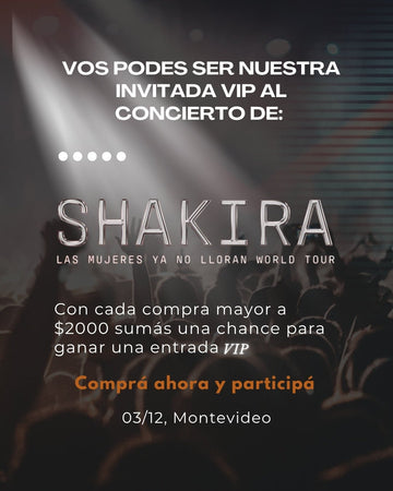 1 CHANCE: SORTEO ENTRADA PARA SHOW DE SHAKIRA