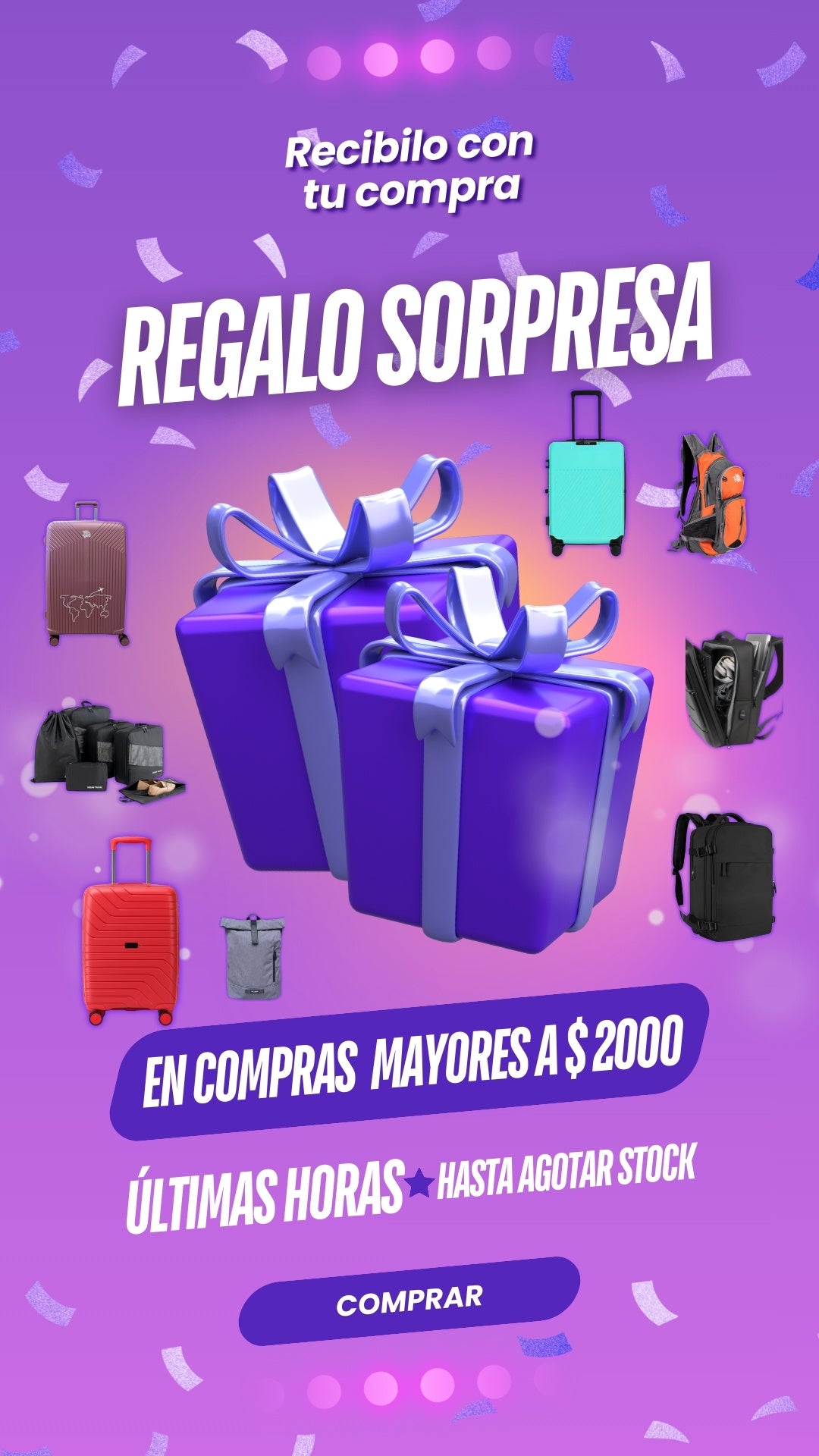 Promocion, descuento y ofertas de viaje