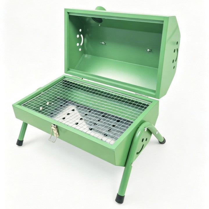 PARRILLA  - AHUMADOR PLEGABLE PORTÁTIL