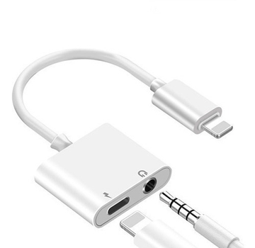 Adaptador Lightning a Lightning y Jack 3.5 mm para iPhone