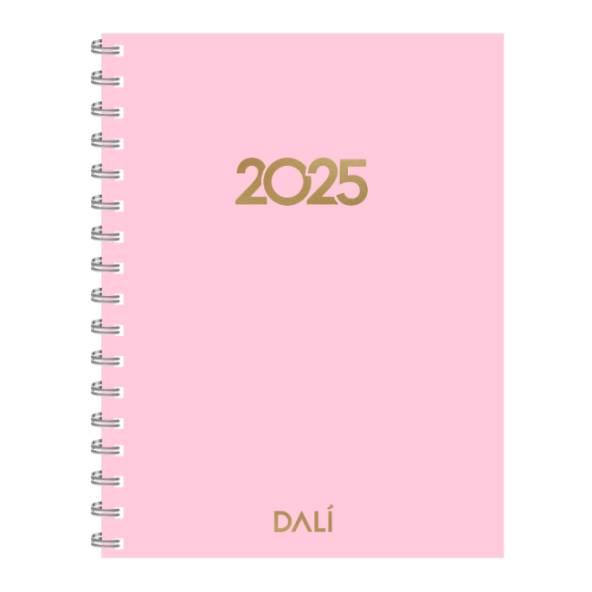 Agenda 2025 Tapa Dura - Rosa