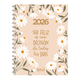 Agenda 2026 Tapa Dura - Flores