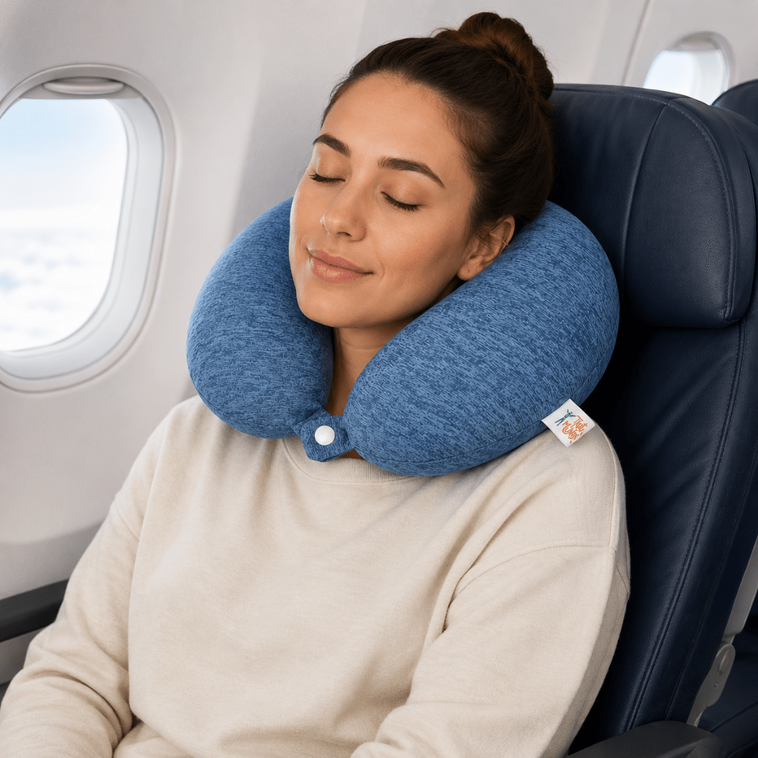 Almohada con Memoria Cervical Ergonómica