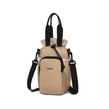 Bolso Porta Botella Multifunción con Bolsillo Frontal
