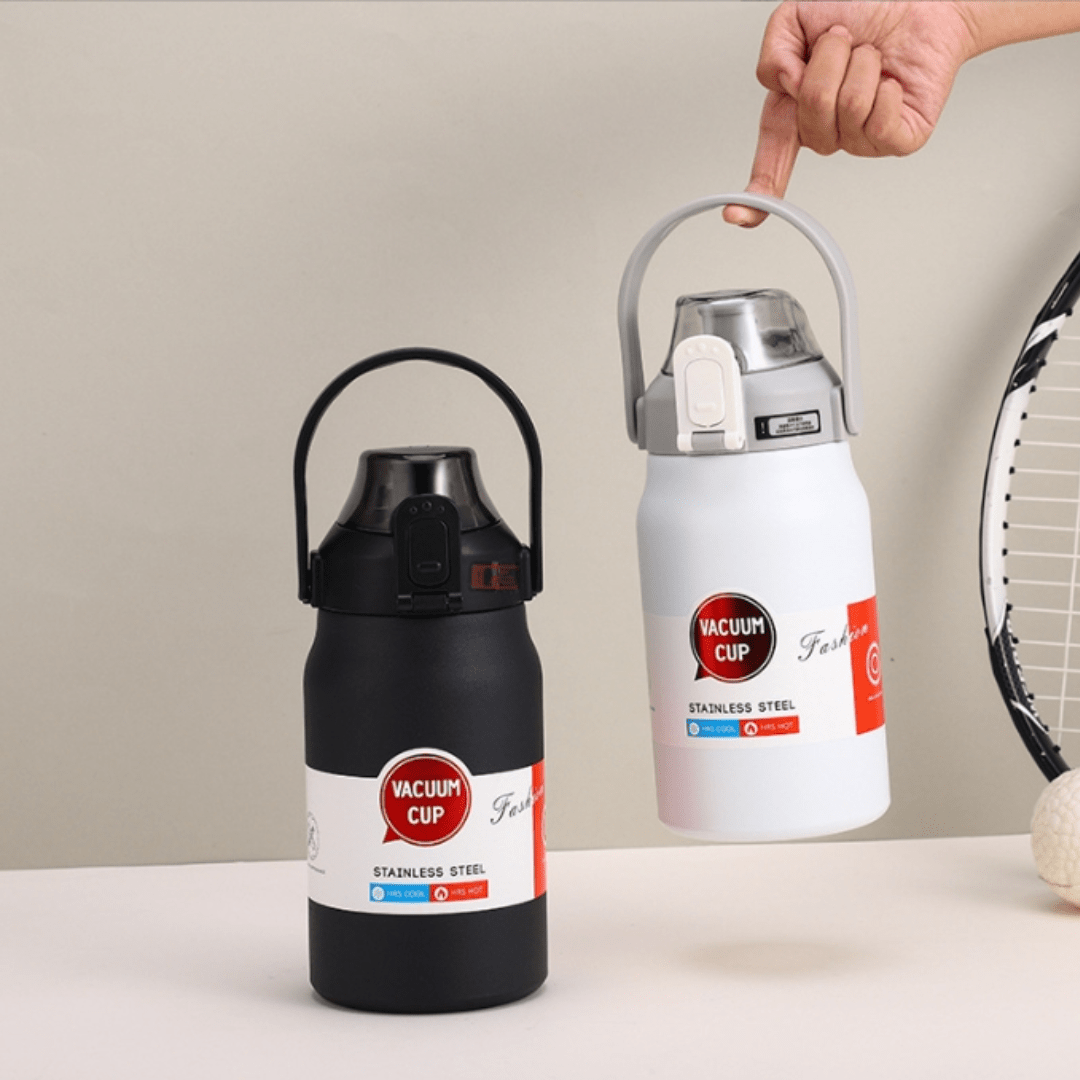 Botella térmica con tapa automática - PREVENTA