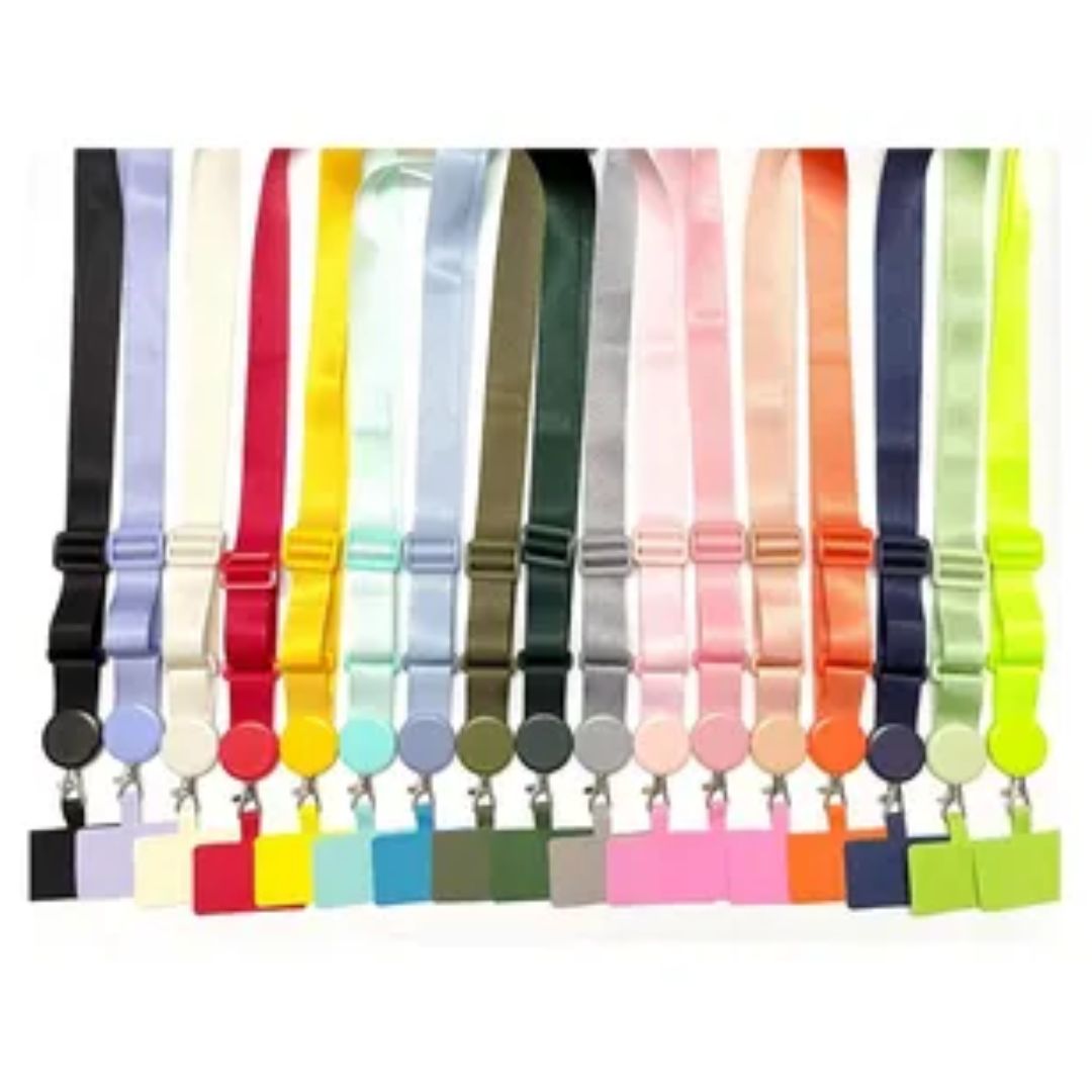 Correa Lisa Ajustable para Celular Multicolor - PREVENTA