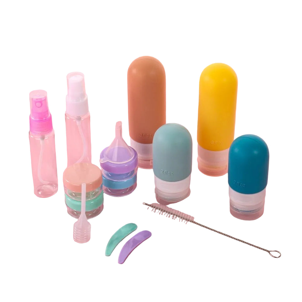 Kit Botellitas Silicona 90-60 ml