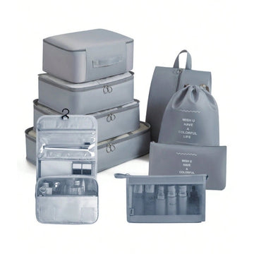 Kit Organizador de Equipaje de 9 Piezas