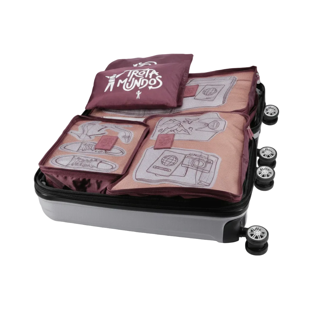 Kit Organizador de ropa y equipaje 6 piezas