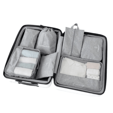 Kit Organizador De Ropa y Equipaje 7 Piezas Premium