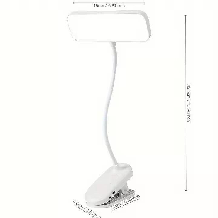 LÁMPARA LED DE ESCRITORIO CON CLIP