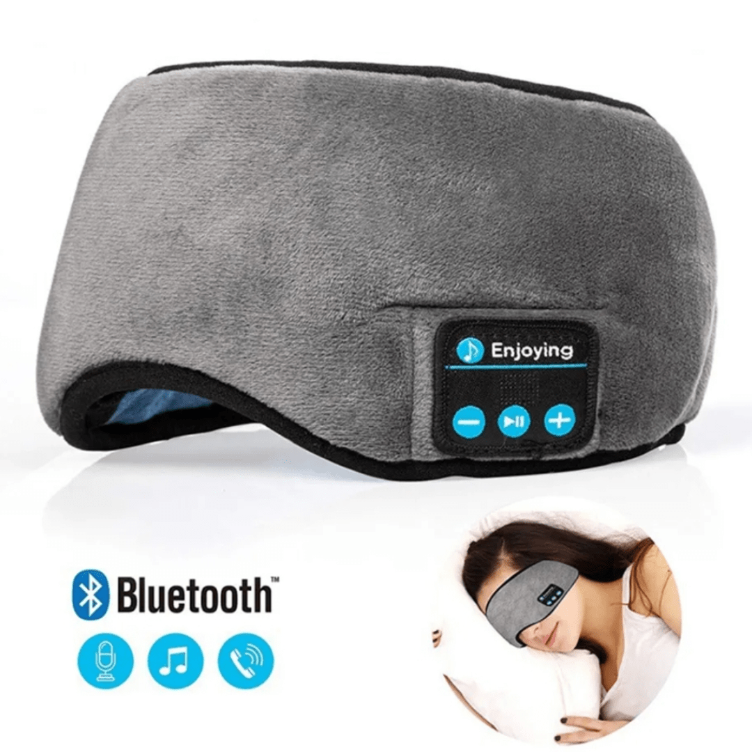 Antifaz para Dormir con Auriculares Bluetooth