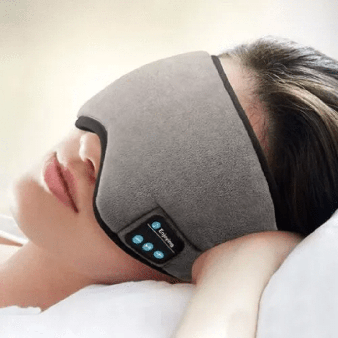 Máscara para Dormir con Auriculares Bluetooth