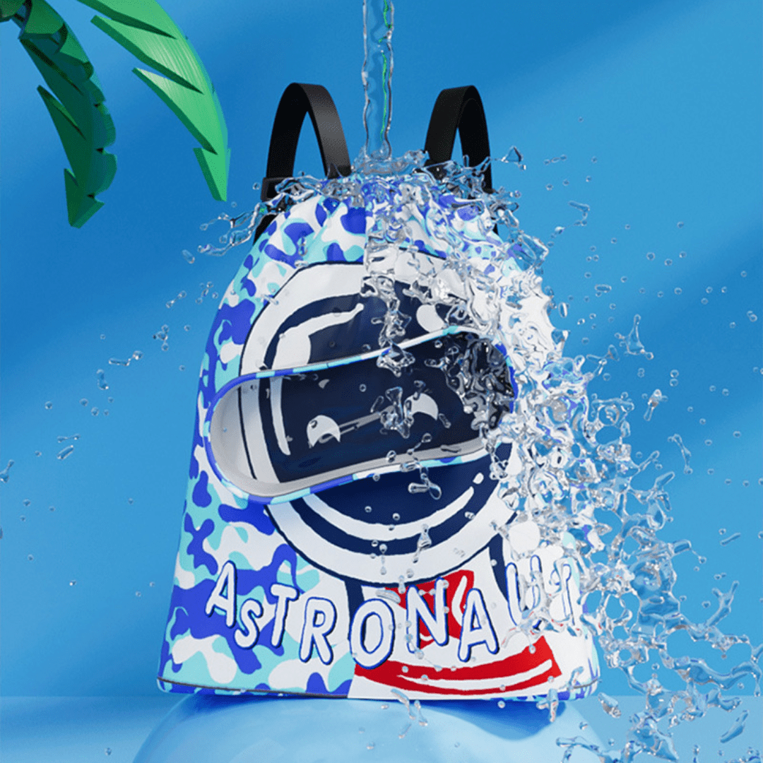 Mochila Infantil Astronauta Impermeable - PREVENTA