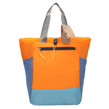 Mochila Tote Plegable Bicolor - PREVENTA