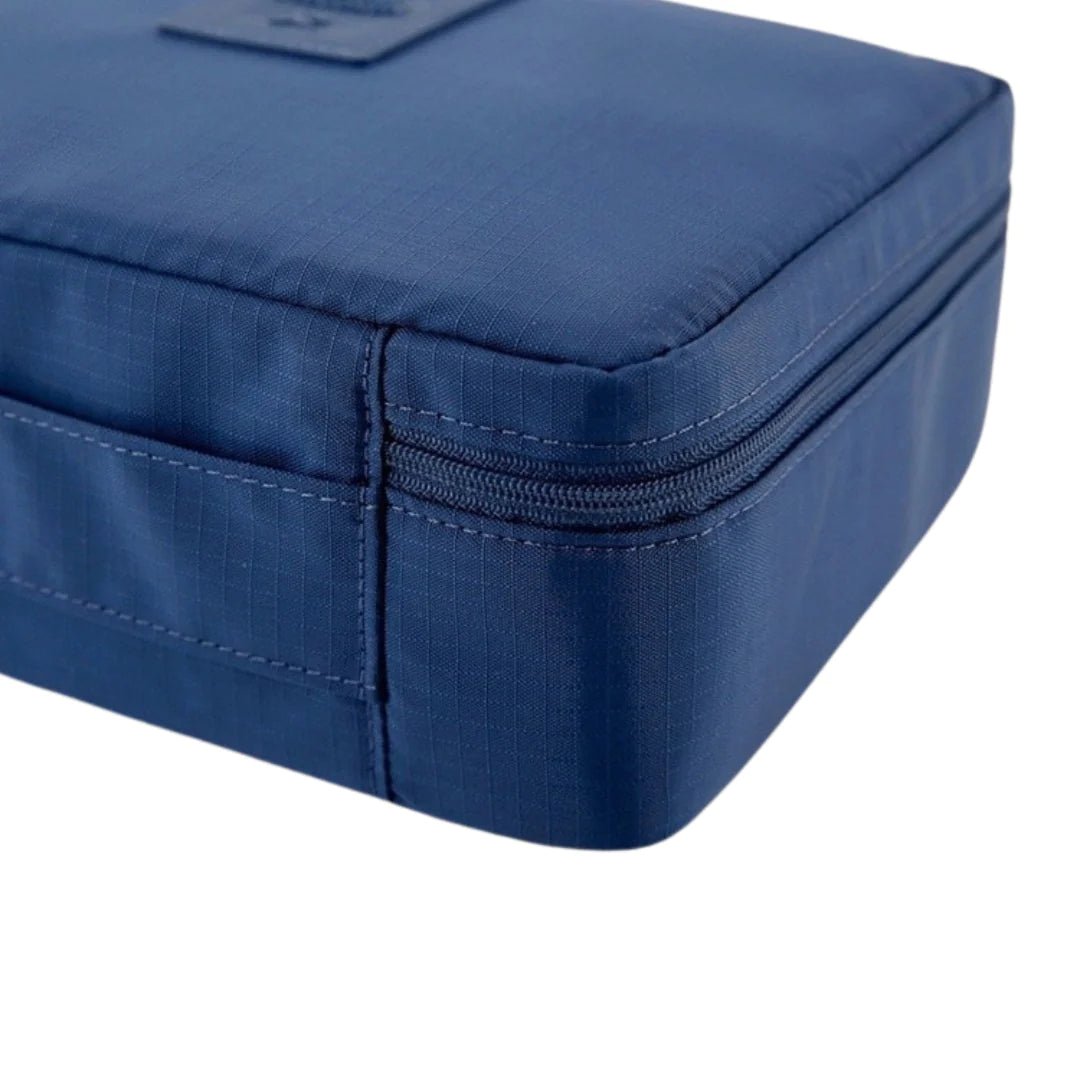 Neceser para viaje con manija porta cosmeticos