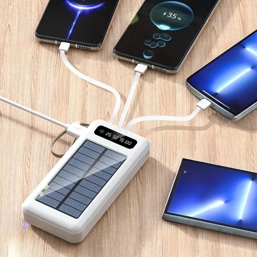 Power Bank Solar Portátil - PREVENTA