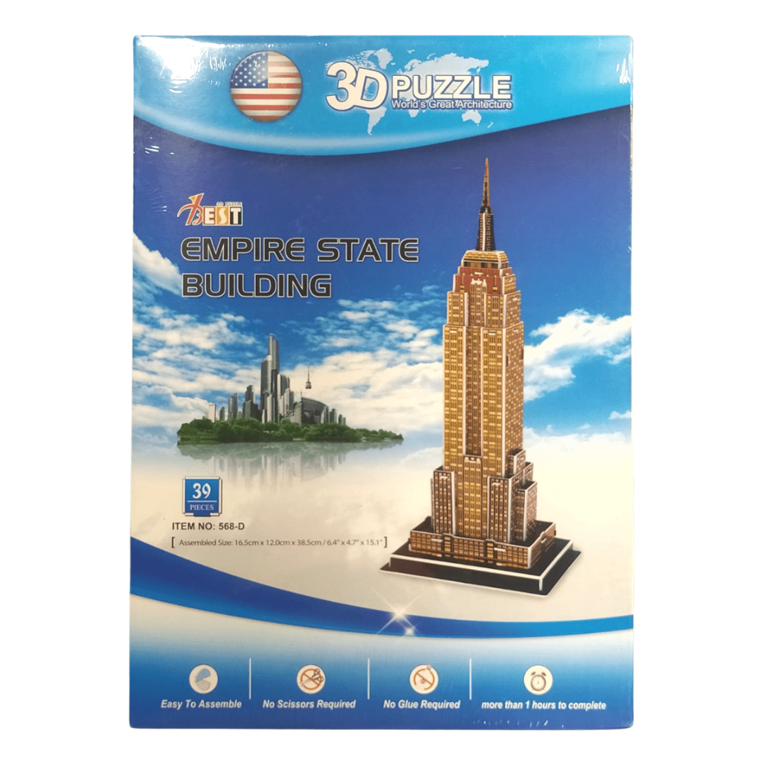 Puzzle 3D Viajero - Empire State