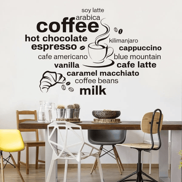 Vinilo Adhesivo Coffee