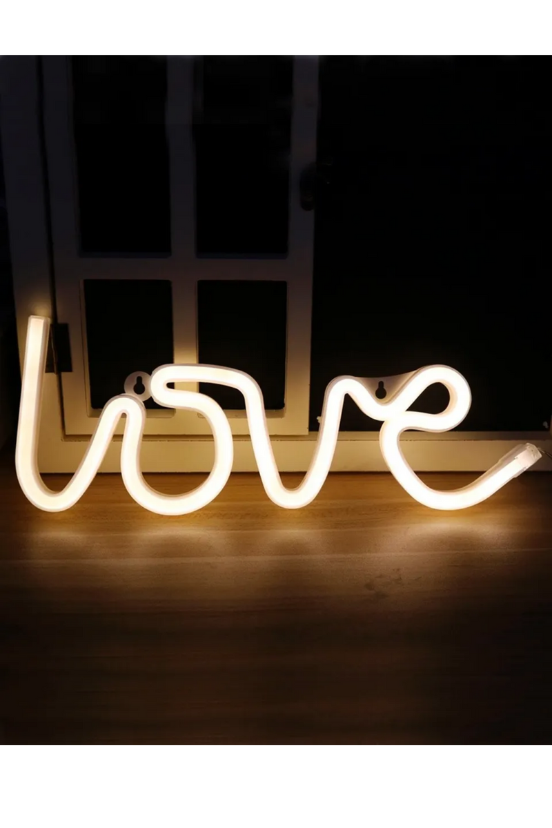 Lámparas LED Decorativas: Love