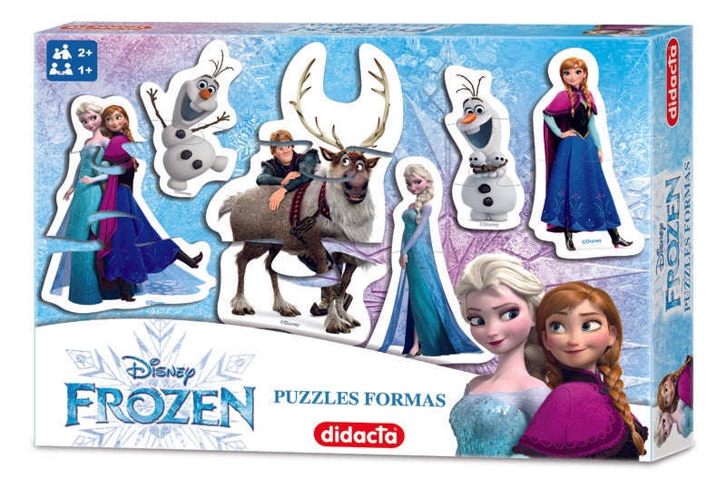 PUZZLE FORMAS FROZEN
