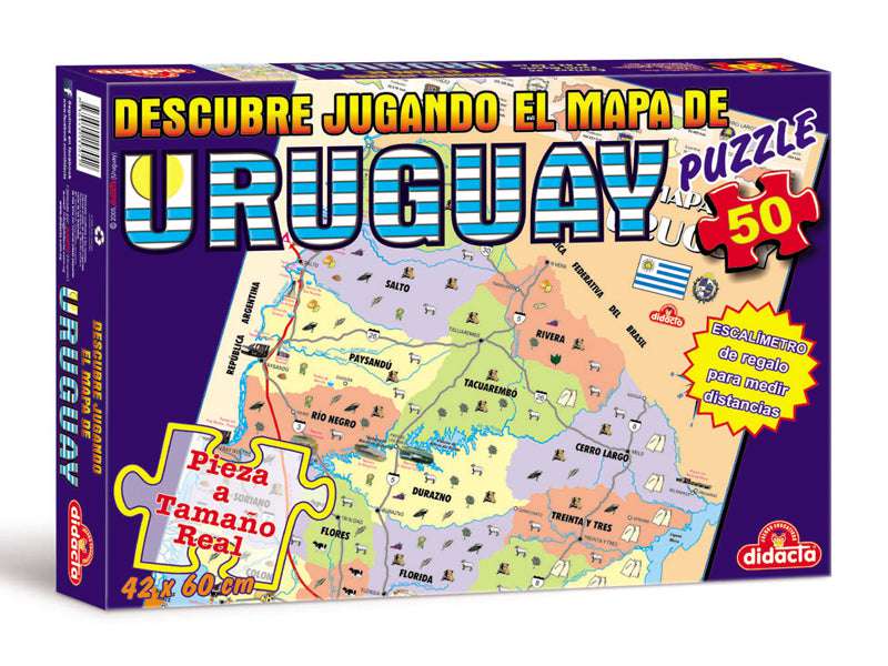 MAXI PUZZLE URUGUAY Juego de mesa