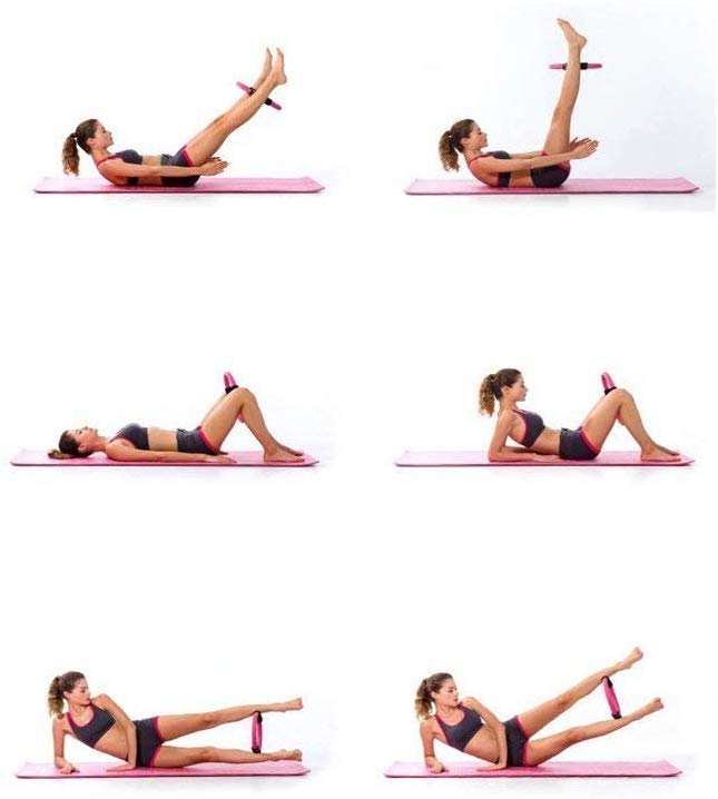 ejercicios de pilates con aro